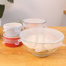 Load image into Gallery viewer, EcoFlex™ - Rectangle Silicone Stretch Lids - 6 Pieces