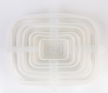 Load image into Gallery viewer, EcoFlex™ - Rectangle Silicone Stretch Lids - 6 Pieces