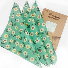 Load image into Gallery viewer, EcoWrap™ - Beeswax Food Wrap - 3 Pack