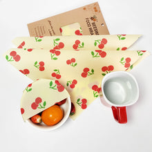 Load image into Gallery viewer, EcoWrap™ - Beeswax Food Wrap - 3 Pack