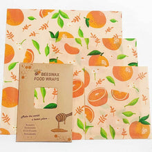Load image into Gallery viewer, EcoWrap™ - Beeswax Food Wrap - 3 Pack