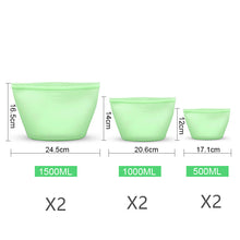 Load image into Gallery viewer, EcoSeal™ Silicone Food Sealer Bag