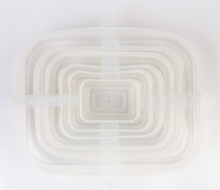 Load image into Gallery viewer, EcoFlex™ - Rectangle Silicone Stretch Lids - 6 Pieces
