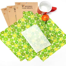 Load image into Gallery viewer, EcoWrap™ - Beeswax Food Wrap - 3 Pack
